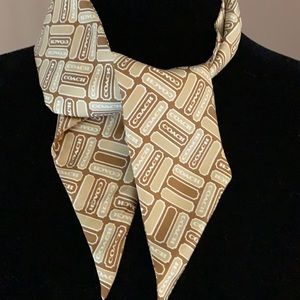 Coach purse scarf
